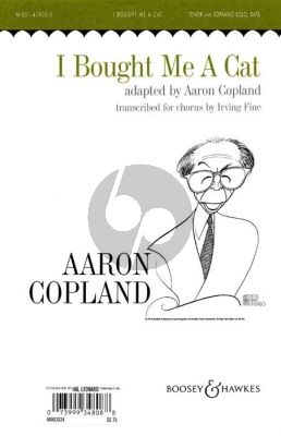 Copland I bought me a Cat ST soli-SATB (Irving Fine)