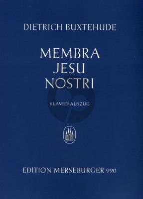 Buxtehude Membra Jesu Nostri BuxWV.75 SSATB-Streicher-Bc (Klavierauszug) (Kilian)