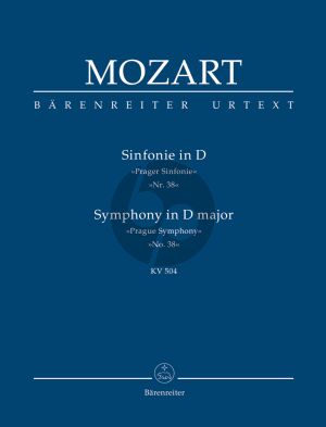 Mozart Symphony D-major KV 504 (No.38 Prague) (Study Score)