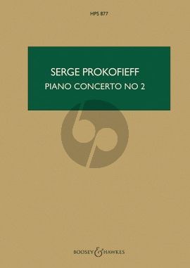 Prokofieff Piano Concerto No. 2 g-minor Op. 16 Study Score