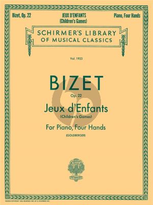 Bizet Jeux d'Enfants Op.22 Piano 4 hds (David Goldberger)