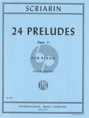 24 Preludes Op. 11 Piano