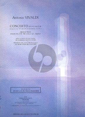 Concerto C-major RV 444 Piccolo-Piano