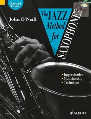 O'Neill The Jazz Method for Alto Saxophone Vol.1 (Bk-Cd) (Technique, Style and Improvisation)