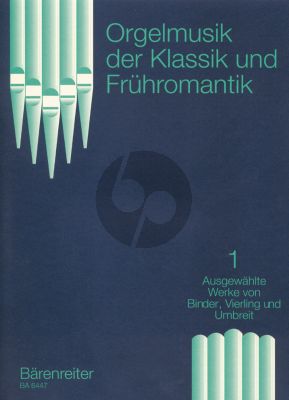 Album Orgelmusik der Klassik und Fruhromantik Vol.1 (Herausgegeben von Eberhard Hofmann)