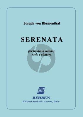 Blumenthal Serenata Flute or Violin-Viola and Guitar (Parts)