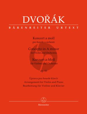 Dvorak Concerto a-minor Op.53 Violin-Orchestra (piano red.) (edited by Iacopo Cividini)