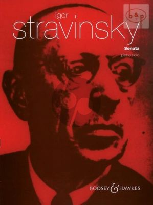 Strawinsky Sonata Piano solo (1924) (edited by Albert Spalding)