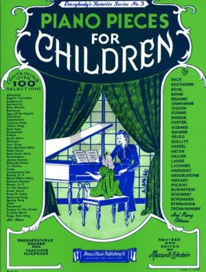 Album Piano Pieces for Children (EFS3) (edited by Maxwell Eckstein)