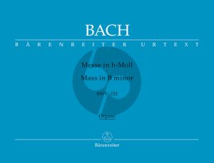 Bach Hohe Messe h-moll BWV 232 Orgelstimme (Friedrich Smend und Kurt Thomas)