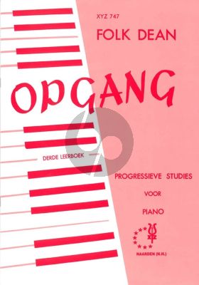 Dean Opgang Vol.3 Progressive Studies voor Piano