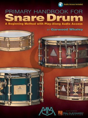 Whaley Primary Handbook for Snaredrum (Book with Audio online)