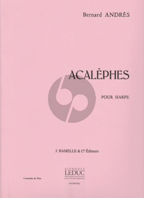 Acalephes pour Harpe