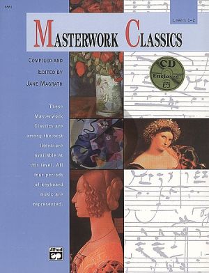 Masterwork Classics Level 1-2 Piano (Bk-Cd)