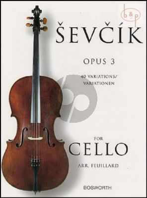 Sevcik 40 Variations Op. 3 for Cello (Feuillard)