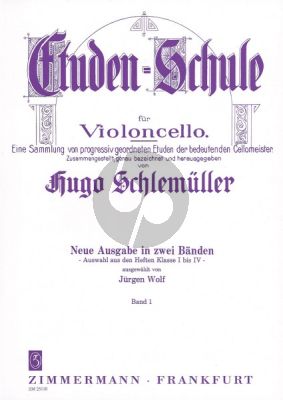 Schlemuller Etuden-Schule Vol.1 Violoncello (Wolf)