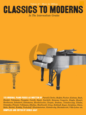 Album Classics to Moderns Intermediate Grades Piano (MFM Vol.37)