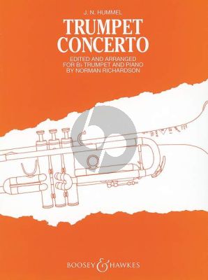 Hummel Concerto Trumpet-Orchestra (piano red.) (Trumpet Bb) (edited by Norman Richardson)