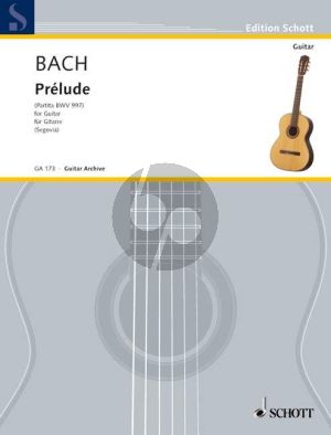 Bach Prelude a-moll BWV 997 Gitarre (Andres Segovia)