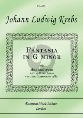 Krebs Fantasia g-minor Oboe-Organ (Vc. ad lib.)