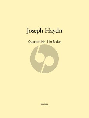 Haydn Quartet No.1 B-flat Clar.[Bb]-Violin-Viola- Violoncello (Parts) (edited by Vincenzo Gambaro and John Newhill)