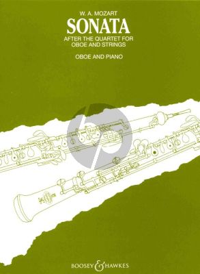 Mozart Sonata after Quartet KV 370 Oboe-Piano (Goossens)
