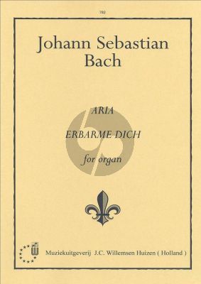 Bach Erbarme Dich voor Orgel