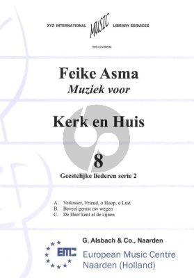 Asma Kerk en Huis Vol. 8 Geestelijke Liederen 2 voor Orgel