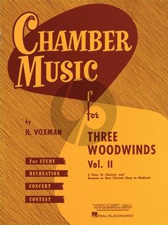 Chambermusic vol.2 3 windinstruments