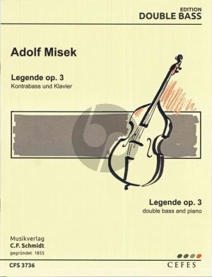 Misek Legende Op. 3 Kontrabass und Klavier