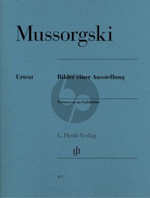 Mussorgsky Bilder einer Ausstellung (Pictures at an Exhibition) fur Klavier (edited by Petra Weber-Bockholdt) (Henle-Urtext)