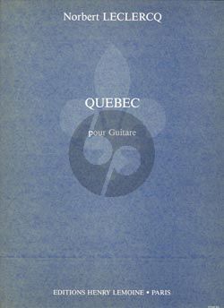 Leclercq Quebec pour Guitare