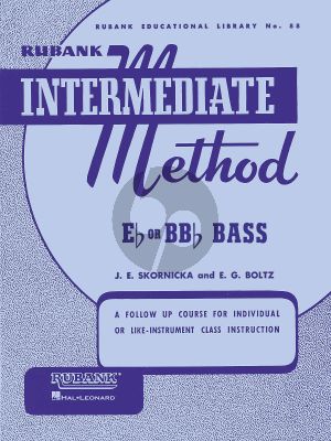 Skornica Intermediate Method Bb or Eb Bass - Tuba