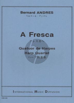 Andres A Fresca 4 Harpes (Score/Parts)