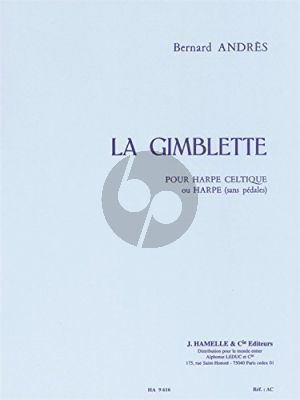 Andres La Gimblette pour Harpe (Variations sur un theme de style Ancien)