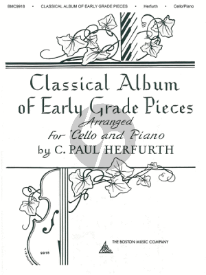 Album Classical Album of Early Grade Pieces Cello and Piano (arranged by C. Paul Herfurth)