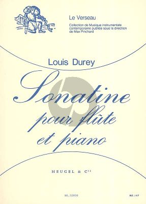 Durey Sonatine Opus 25 Flute et Piano