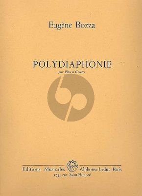 Bozza Polydiaphonie pour Flute et Guitare