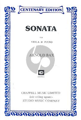 Bax Sonata Viola-Piano