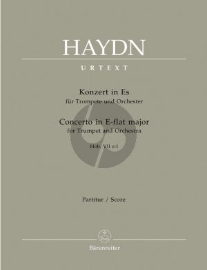 Haydn Concerto E-flat major Hob.VIIe:1 Trumpet and Orchestra Full Score (Makoto Ohmiya and Sonja Gerlach)