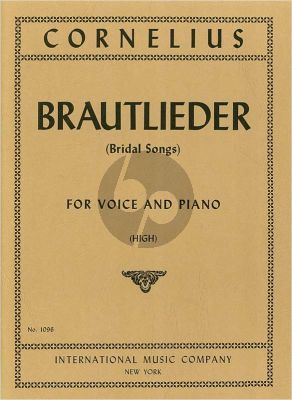 Brautlieder High Voice