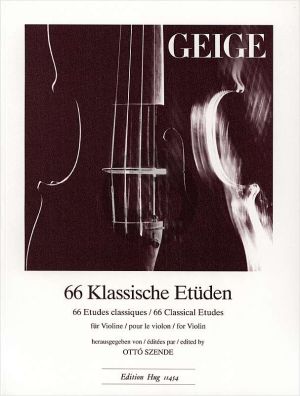 66 Klassische Etuden für Violine (Otto Szende)