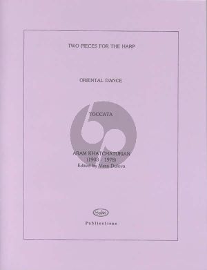 kHACHATURIAN Toccata & Oriental Dance for Harp (Edited by Vera Dulova)