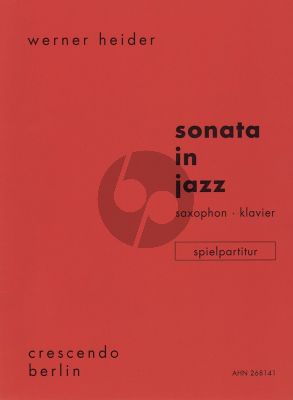 Heider Sonate in Jazz Alto Sax.-Piano