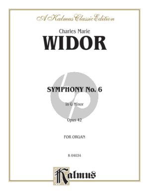Widor Symphony No.6 G-minor Op.42 Organ
