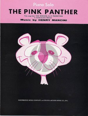 Mancini The Pink Panther Piano solo