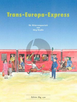 Kindle Trans Europa Express 4 Gitarren (Part./Stimmen)
