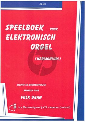 Dean Speelboek Elektronisch Orgel