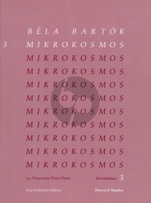 Mikrokosmos Vol.3 Piano Nos.67 - 96