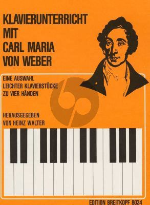 Weber Eine Auswahl leichter Klavierstücke zu vier Händen (Heinz Walter)